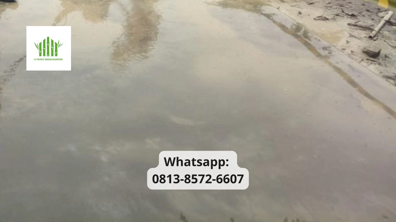 Proyek Polish Concrete CV Patriot Bangun Nusantara