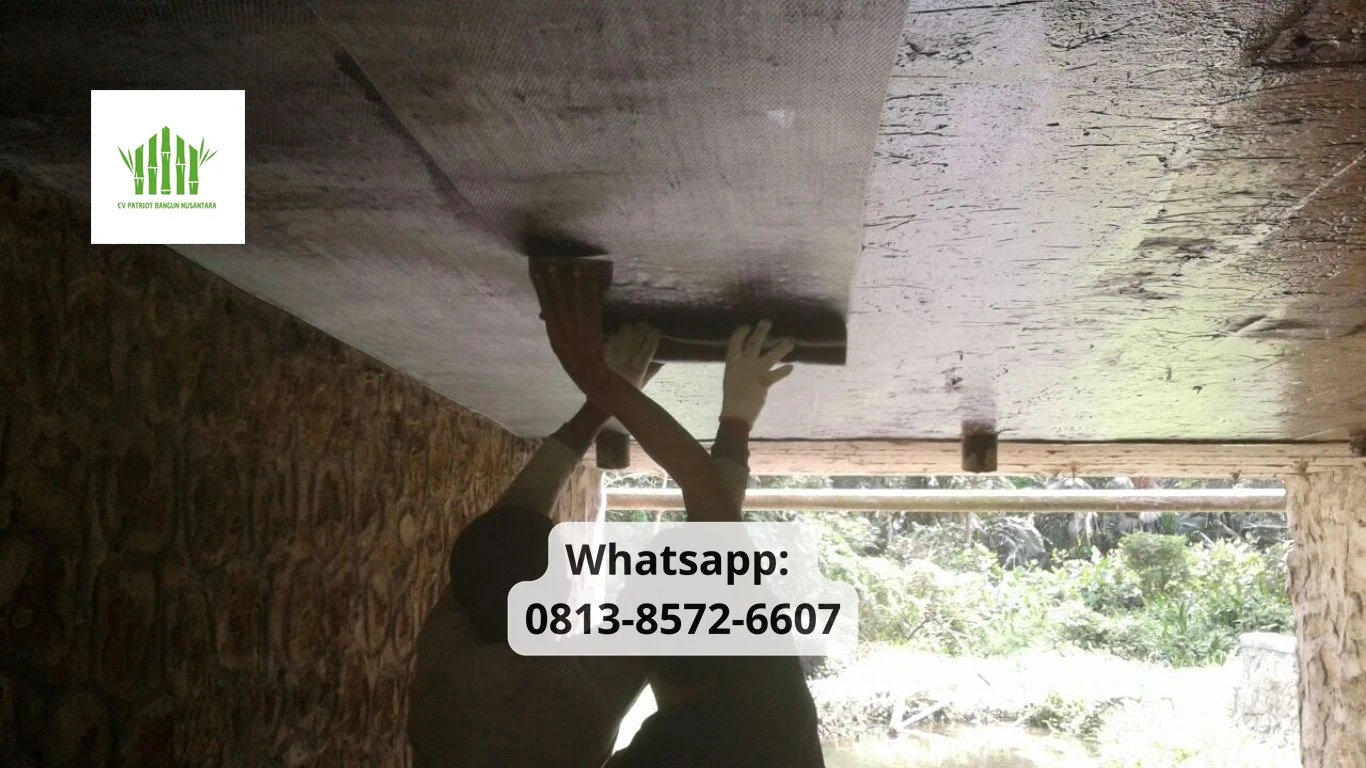 Proyek CFRP (Carbon Fiber Reinforced Polymer) CV Patriot Bangun Nusantara